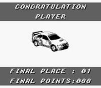 une photo d'Ã©cran de V-Rally Championship Edition sur Nintendo Game Boy